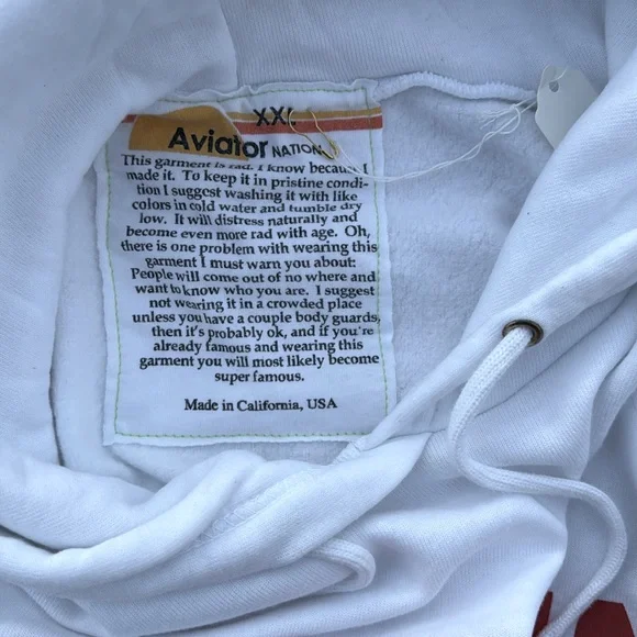 ❣️HOST PICK❣️ Aviator Nation Made in California Hoodie Rare - Picture 7 of 8